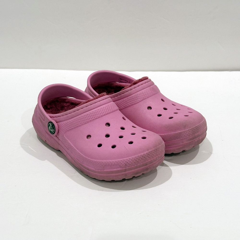 Kids Crocs Classic Lined Clogs Size 12